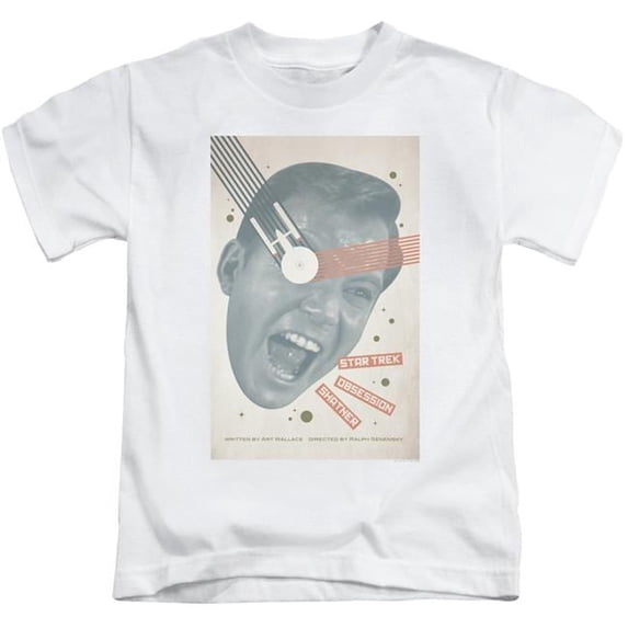 Trevco CBS1979-KT-1 Star Trek & Tos Episode 42 Short Sleeve Juvenile Cotton 18-1 T-Shirt, White - Small - 4