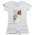 thumbnail image 1 of Trevco CBS1985-JV-3 Star Trek & TOS Episode 48 Juniors V-Neck Sheer Jersery with Cap Sleeve, White - Large, 1 of 1