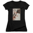 thumbnail image 1 of Trevco CBS1985B-JV-1 Star Trek & Tos Episode 48 Junior V-Neck Cotton T-Shirt, Black - Small, 1 of 1