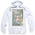 thumbnail image 1 of Trevco CBS2010-AFTH-1 Star Trek & Tos Episode 73 Adult Cotton & Polyster Pull-Over Hoodie, White - Small, 1 of 1