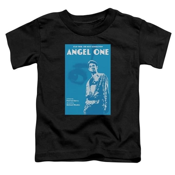 Trevco CBS2030B-TT-2 Star Trek & TNG Season 1 Episode 14 Toddler Short Sleeve T-Shirt, Black - Medium - 3 Toddler