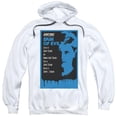 thumbnail image 1 of Trevco CBS2039-AFTH-1 Star Trek & TNG Season 1 Episode 23 Adult Pull-Over Hoodie, White - Small, 1 of 1