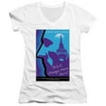 thumbnail image 1 of Trevco CBS2040-JV-1 Star Trek & Tng Season 1 Episode 24 Junior V-Neck Cotton T-Shirt, White - Small, 1 of 1