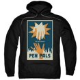 thumbnail image 1 of Trevco CBS2057B-AFTH-7 Star Trek & TNG Season 2 Episode 15 Adult Pull-Over Hoodie, Black - 4X, 1 of 1