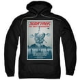 thumbnail image 1 of Trevco CBS2065B-AFTH-3 Star Trek & TNG Season 3 Episode 1 Adult Pull-Over Hoodie, Black - Large, 1 of 1