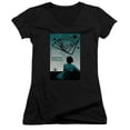 thumbnail image 1 of Trevco CBS2078B-JV-1 Star Trek & TNG Season 3 Episode 14 Juniors V-Neck Sheer Jersery with Cap Sleeve, Black - Small, 1 of 1
