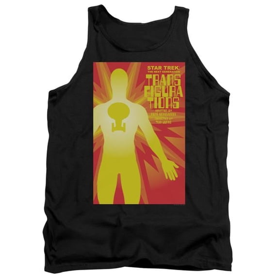 Trevco CBS2089B-TK-3 Star Trek & TNG Season 3 Episode 25 Adult Tank Top, Black - Large
