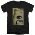thumbnail image 1 of Trevco CBS2094B-AV-2 Star Trek & Tng Season 4 Episode 4 Short Sleeve Adult Cotton V-Neck 30-1 T-Shirt, Black - Medium, 1 of 1