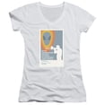 thumbnail image 1 of Trevco CBS2098-JV-2 Star Trek & Tng Season 4 Episode 8 Junior V-Neck Cotton T-Shirt, White - Medium, 1 of 1