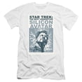 thumbnail image 1 of Trevco CBS2120-PSF-3 Star Trek & Tng Season 5 Episode 4 Premium Canvas Adult Cotton Slim Fit 30-1 T-Shirt, White - Large, 1 of 1