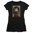 thumbnail image 1 of Trevco CBS2128B-JS-5 Star Trek & TNG Season 5 Episode 12 Juniors Sheer Cap Short Sleeve T-Shirt, Black - 2X, 1 of 1