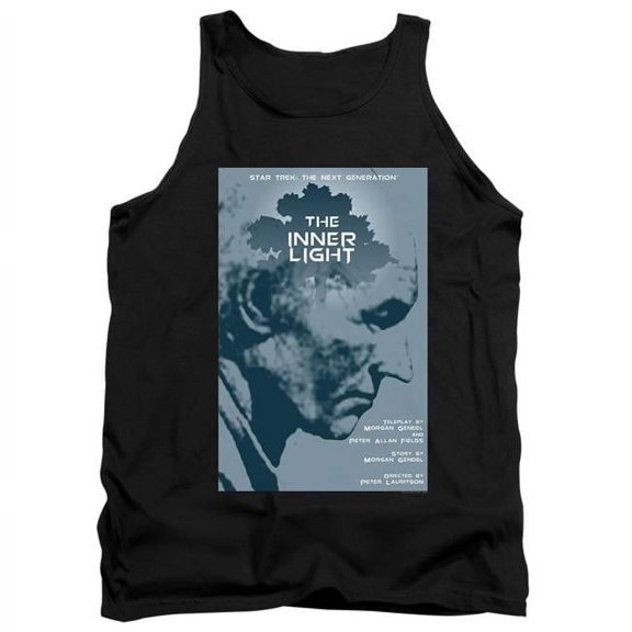 Trevco CBS2141B-TK-3 Star Trek & Tng Season 5 Episode 25 Adult Cotton Tank Top, Black - Large