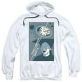 thumbnail image 1 of Trevco CBS2143-AFTH-3 Star Trek & Tng Season 6 Episode 1 Adult Cotton & Polyster Pull-Over Hoodie, White - Large, 1 of 1
