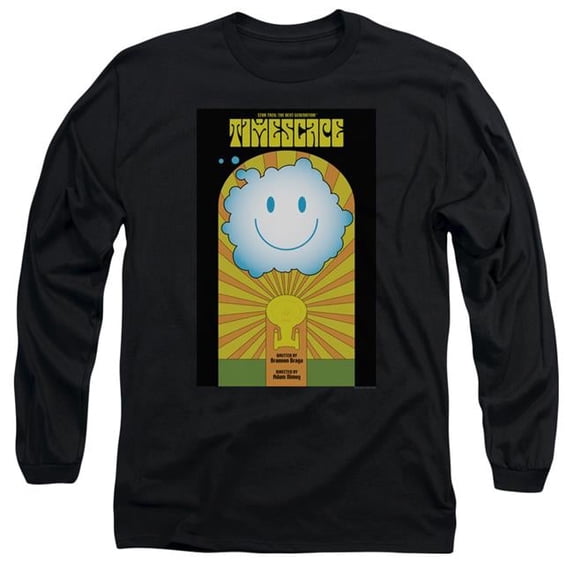 Trevco CBS2166B-AL-5 Star Trek & Tng Season 6 Episode 25 Long Sleeve Adult Cotton 18-1 T-Shirt, Black - 2X