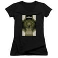 thumbnail image 1 of Trevco CBS2184B-JV-2 Star Trek & Tng Season 7 Episode 17 Junior V-Neck Cotton T-Shirt, Black - Medium, 1 of 1
