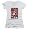 thumbnail image 1 of Trevco CBS2187-JV-2 Star Trek & Tng Season 7 Episode 20 Junior V-Neck Cotton T-Shirt, White - Medium, 1 of 1