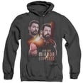 thumbnail image 1 of Trevco  CBS2223-AHH-4 Star Trek & Mirror Riker-Adult Heather Hoodie, Black - Extra Large, 1 of 1