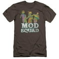 thumbnail image 1 of Trevco CBS224-PSF-2 MOD Squad & MOD Squad Run Groovy Adult Premium Canvas Slim Fit 30-1 HBO Short Sleeve T-Shirt, Charcoal - Medium, 1 of 1