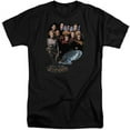 thumbnail image 1 of Trevco CBS232-ATT-4 Star Trek & Voyager Crew Short Sleeve Adult Cotton Tall T-Shirt, Black - Extra Large, 1 of 1