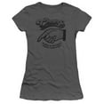 thumbnail image 1 of Trevco CBS2330-JS-1 Cheers & The Standard Short Sleeve Junior Sheer Cotton T-Shirt, Charcoal - Small, 1 of 1