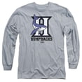 thumbnail image 1 of Trevco CBS2524-AL-4 American Vandal & Humpbacks Long Sleeve Adult Cotton 18-1 T-Shirt, Athletic Heather - Extra Large, 1 of 1