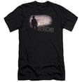 thumbnail image 1 of Trevco CBS253-PSF-3 Jericho & Mushroom Cloud Adult Premium Canvas Slim Fit 30-1 HBO Short Sleeve T-Shirt, Black - Large, 1 of 1