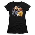thumbnail image 1 of Trevco  CBS2545-JS-5 Star Trek & Trek Dogs-Short Sleeve Junior Sheer T-Shirt, Black - 2X, 1 of 1