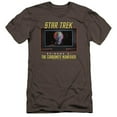 thumbnail image 1 of Trevco CBS273-PSF-3 St Original & the Corbomite Maneuver Adult Premium Canvas Slim Fit 30-1 HBO Short Sleeve T-Shirt, Charcoal - Large, 1 of 1