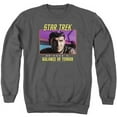 thumbnail image 1 of Trevco CBS275-AS-5 St Original & Balance of Terror Adult Crewneck Sweatshirt, Charcoal - 2X, 1 of 1