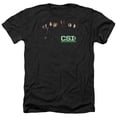 thumbnail image 1 of Trevco CBS369-HA-4 CSI & Shadow Cast Adult Regular Fit Heather Short Sleeve T-Shirt, Black - Extra Large, 1 of 2
