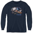 thumbnail image 1 of Trevco  CBS492-YL-3 NCIS & Original Cast - Youth Long Sleeve Tee, Navy - Large, 1 of 1