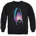 thumbnail image 1 of Trevco CBS525-AS-6 Star Trek & Generations Movie Adult Cotton & Polyster Crewneck Sweatshirt, Black - 3X, 1 of 1