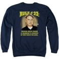 thumbnail image 1 of Trevco CBS718-AS-4 NCIS & Rule 23 Adult Cotton & Polyster Crewneck Sweatshirt, Navy - Extra Large, 1 of 1