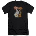 thumbnail image 1 of Trevco CBS765-PSF-3 Twilight Zone & Enter At Own Risk Premium Canvas Adult Cotton Slim Fit 30-1 T-Shirt, Black - Large, 1 of 1