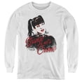 thumbnail image 1 of Trevco  CBS815-YL-1 NCIS & Strange is Not A Crime - Youth Long Sleeve Tee, White - Small, 1 of 1