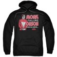 thumbnail image 1 of Trevco CBS887-AFTH-8 Mork Mindy & Mork Calling Orson Adult Cotton & Polyster Pull-Over Hoodie, Black - 5X, 1 of 1