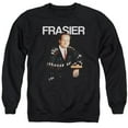 thumbnail image 1 of Trevco CBS930-AS-4 Cheers & Frasier Adult Cotton & Polyster Crewneck Sweatshirt, Black - Extra Large, 1 of 1