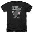 thumbnail image 1 of Trevco CBS969-HA-3 NCIS & Bert Rocks Adult Regular Fit Heather Short Sleeve T-Shirt, Black - Large, 1 of 2