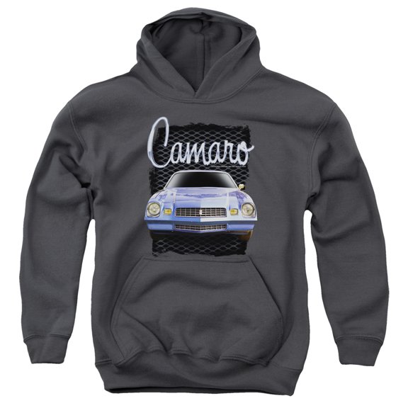 Chevrolet - Yellow Camaro - Youth Hooded Sweatshirt - Medium