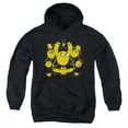 thumbnail image 1 of Trevco CN176-YFTH-3 Adventure Time & Jakes Youth Pull-Over Hoodie, Black - Large, 1 of 2