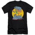thumbnail image 1 of Trevco CN1816-PSF-5 Rick & Morty The Adventures of Pickle Rick HBO Short Sleeve Adult 30-1 T-Shirt, Black - 2X, 1 of 1