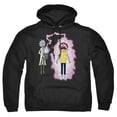 thumbnail image 1 of Trevco CN1824-AFTH-5 Rick Morty & Morty Reboot-Adult Pull-Over Hoodie, Black - 2X, 1 of 1