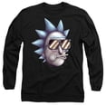 thumbnail image 1 of Trevco CN1830-AL-5 Rick & Morty Cool Rick Alternate Reality Long Sleeve Adult 18-1 T-Shirt, Black - 2X, 1 of 1