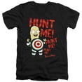 thumbnail image 1 of Trevco CN1952-AV-5 Rick & Morty Hunt Me Short Sleeve Adult V-Neck 30-1 T-Shirt, Black - 2X, 1 of 1