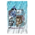 thumbnail image 1 of Trevco CN388-BKT1-36x58 36 x 58 in. Regular Show & TV Too Cool Polyster Fleece Blanket, White, 1 of 1