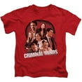 thumbnail image 1 of Trevco Criminal Minds-Brain Trust Short Sleeve Juvenile 18-1 Tee - Red - Small 4, 1 of 1