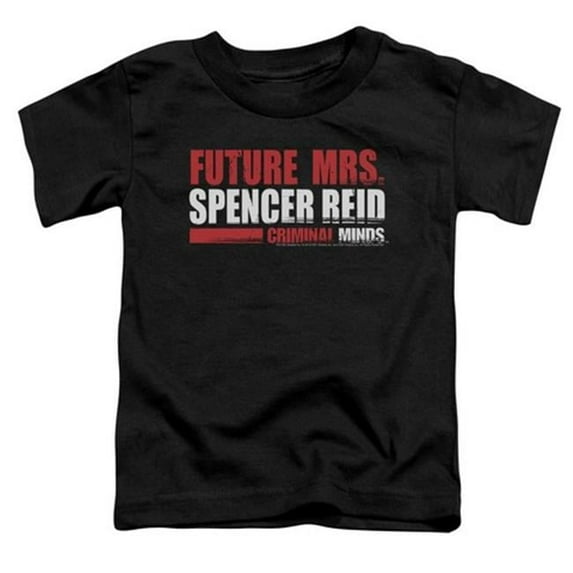 Trevco Criminal Minds-Future Bride - Short Sleeve Toddler Tee - Black- Small 2T