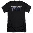 thumbnail image 1 of Trevco  Criminal Minds & Season 10 Cast Premium Canvas Adult Cotton Slim Fit 30-1 T-Shirt, Black - 2X, 1 of 1