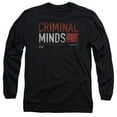 thumbnail image 1 of Trevco Criminal Minds-Title Card Long Sleeve Adult 18-1 Tee - Black - Small, 1 of 1