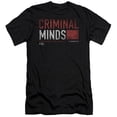thumbnail image 1 of Trevco Criminal Minds-Title Card - Short Sleeve Adult 30-1 Tee - Black- Extra Large, 1 of 2